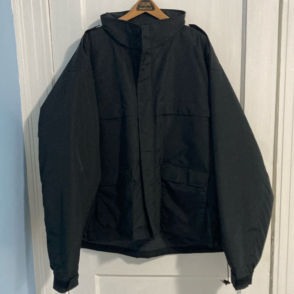 Blauer 9900 Crosstech Black Jacket - Coat